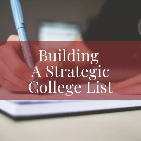 Building A Strategic College List Moon Prep ebook